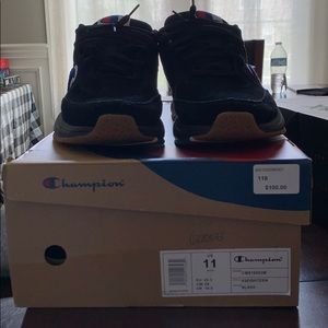 Champion 93EIGHTEEN Black Suede